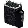 Электрическая печь SAWO DRAGONFIRE MINI DRAGON MN-36NB-DRF-BL-P (3,6 кВт, встроенный пульт, нержавейка)